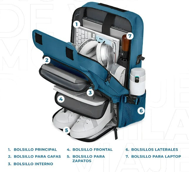 MORRAL VIAJE MULTIFUNCIONAL